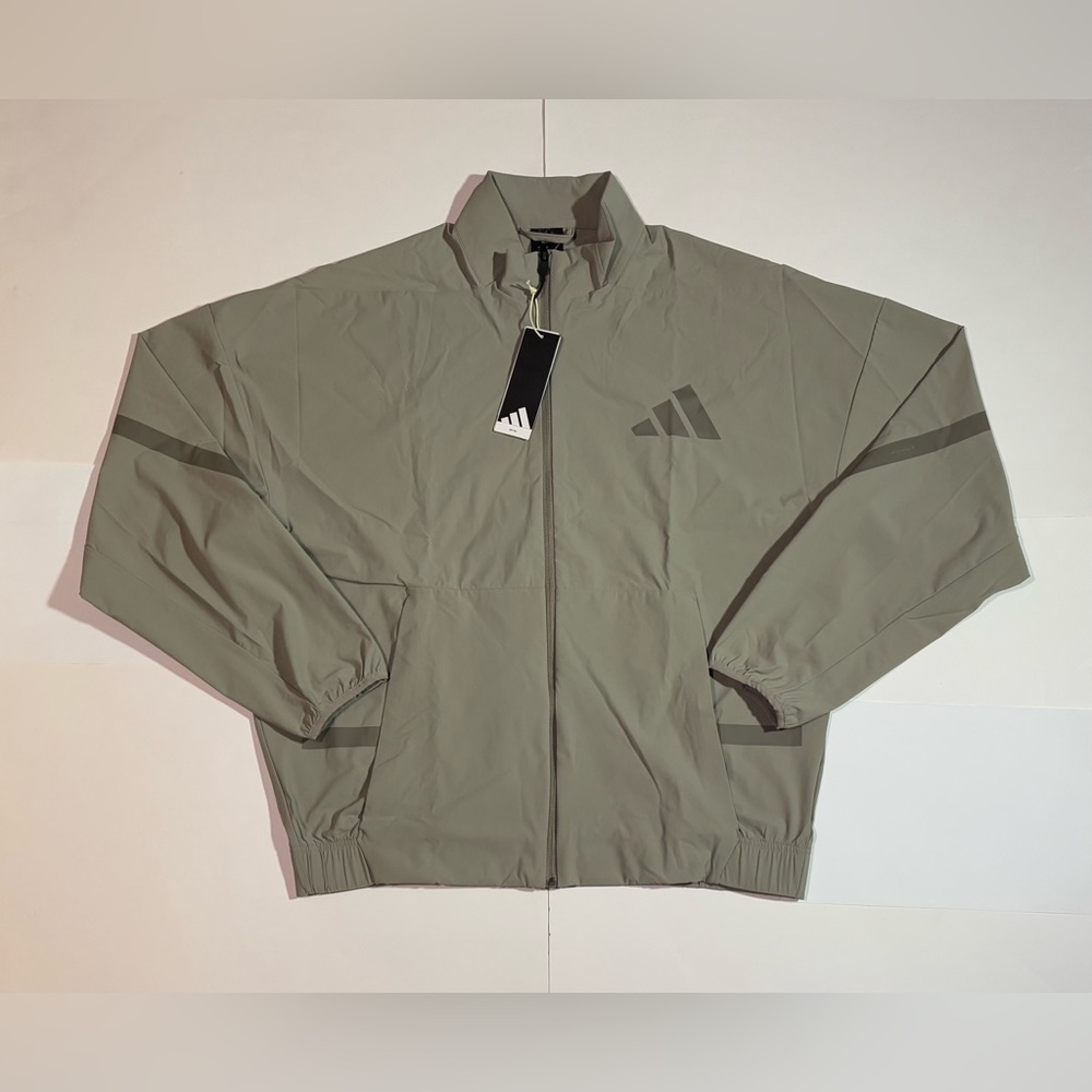 Size L ADIDAS Z.N.E. MEN’S FULL ZIP WOVEN TRACK JACKET TOP JN9028 NEW NWT